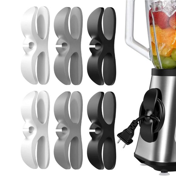 6 Pack Cord Organizer Cord Winder Cord Holder Cord Keep for Kitchen Appliances - Picture 1 of 8
